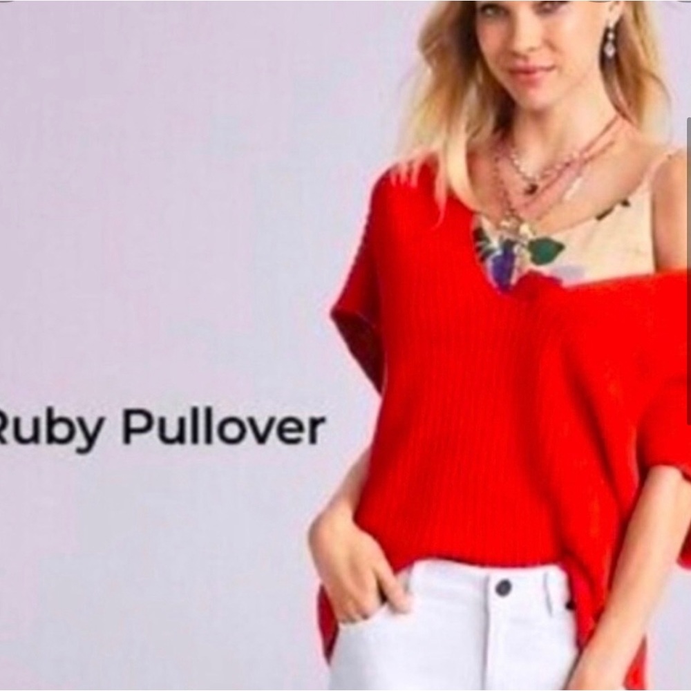 Cabi Ruby Oversized Pullover Sweater Small Oversi… - image 3